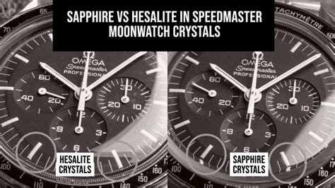 hesalite glass vs sapphire crystal.